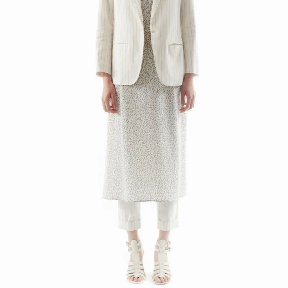 Steven Alan white heeled sandals. Size 8.